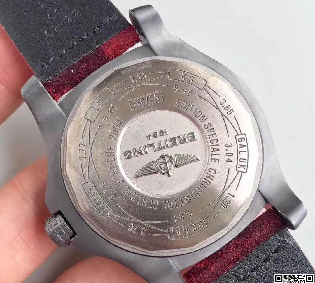 Breitling Avenger V1731110.BD74.109W.M20BASA.1 GF Factory 1:1 Best Edition Replica Watch Swiss ETA2824-2 Brown Strap